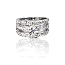 Кольцо RalfDiamonds  с бр. 0,7ct E/VVS1