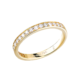 Кольцо с бриллиантом Cartier 1895 Wedding Ring