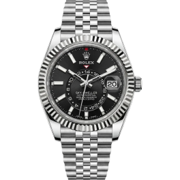 Часы Rolex Sky-Dweller 42 mm Steel and White Gold 326934