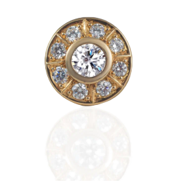 Брошь No Name 2.03 ct