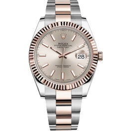 Часы Rolex  Datejust 41mm Steel and Everose Gold 126331