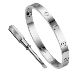 Браслет Cartier Love Bracelet White Gold B6035417