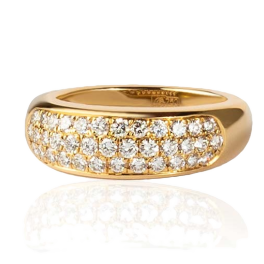 Кольцо Van Cleef & Arpels  с бриллиантами