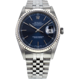 Часы Rolex Datejust 36mm Blue 16234