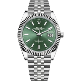 Часы Rolex Datejust 41 mm Oystersteel and White Gold 126334-0028