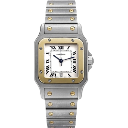 Часы Cartier Santos Galbée 1566