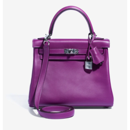 Сумка Hermes  Kelly 25 cm Anemone Retourne Swift PHW