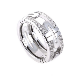 Кольцо Bvlgari Parentesi White Gold Diamonds