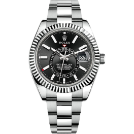 Часы Rolex Sky-Dweller 42 mm Steel and White Gold 326934
