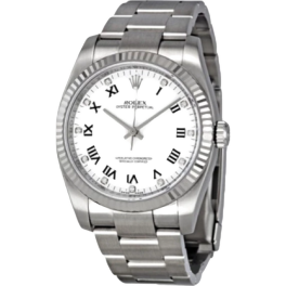 Часы Rolex Oyster Perpetual 36 mm Steel and White Gold 116034