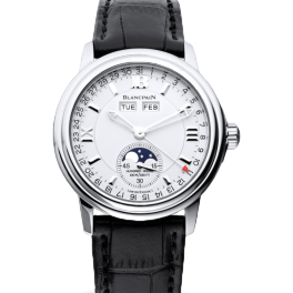 Часы Blancpain Léman Moon Phase Complete Calendar 2763-1542A-53