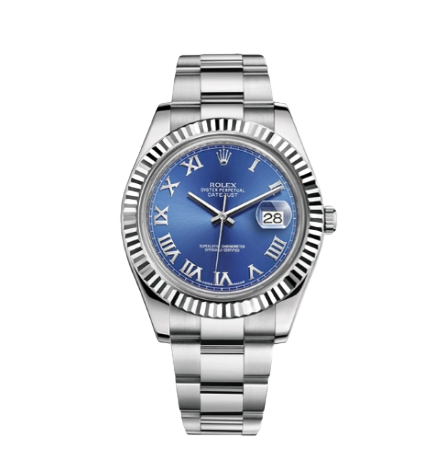 Datejust II 41mm Steel and White Gold 116334