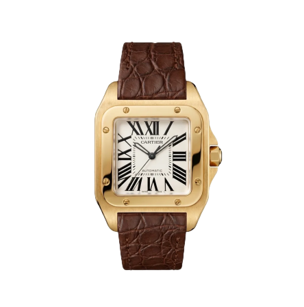 Santos 100 XL Yellow Gold 38 mm 2657