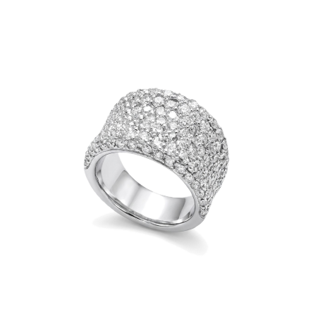 White Gold Diamonds Ring