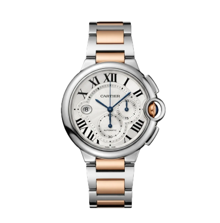 Ballon Bleu Chronograph Steel and Gold 44 mm 3109