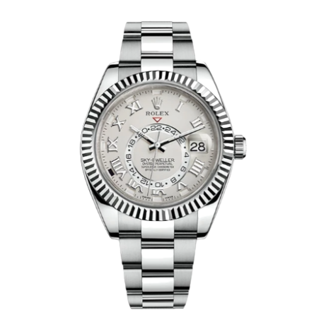 Sky-Dweller 42 mm White Gold 326939-001