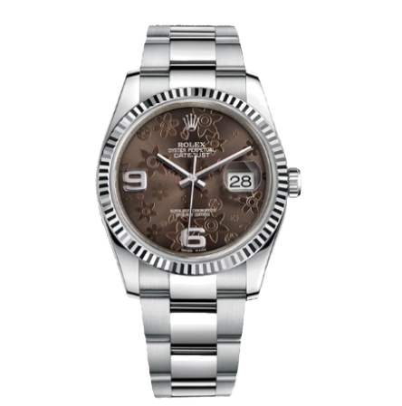 Datejust 36 mm Steel and White Gold 116234