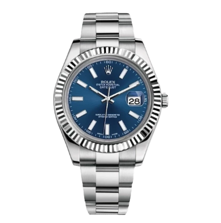 Datejust II 41mm Steel and White Gold 116334