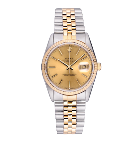 Datejust 36 mm Steel and Yellow Gold 16233