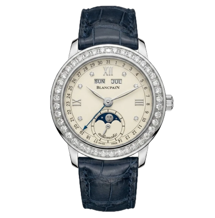 Blancpain Leman Moon Phase Complete Calendar 34 mm 2360-4691A-55B