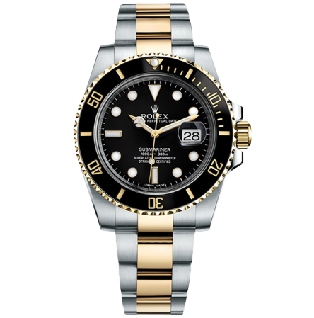 Submariner Date 40mm Steel and Yellow Gold