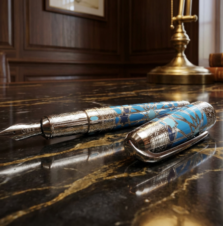 limited edition blue mosaic