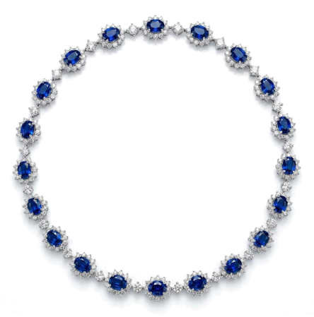 с Сапфирами 16,80 ct и Бриллиантами 4,90 ct