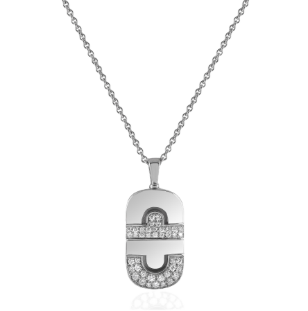 Parentesi White Gold & Diamond Pendant