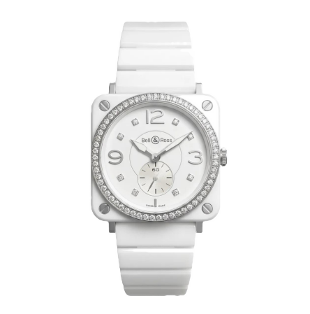 BRS White Ceramic Diamonds 39 mm BRS-WHC-PH-LGD