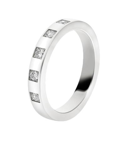 Marryme 5 Diamonds Platinum Ring 336857