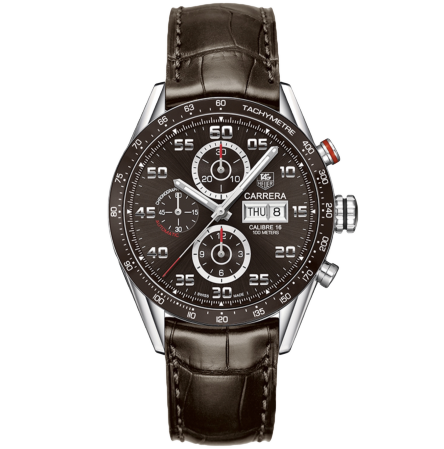Carrera Calibre 16 Day Date Automatic Chronograph 43 mm
