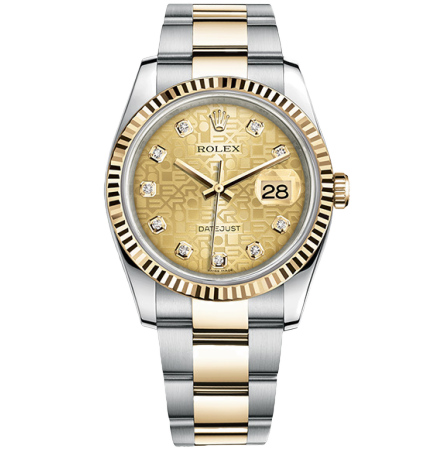 Datejust 36mm Oystersteel and Yellow Gold