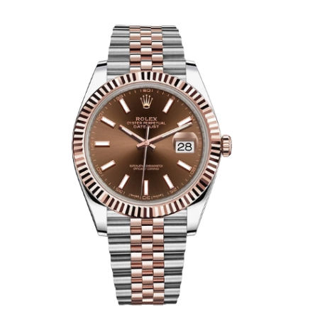 Datejust Steel and Everose Gold 41 mm