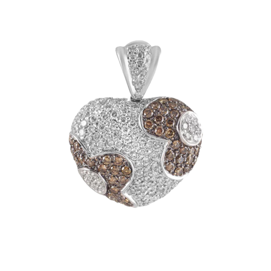 Кулон No Name White Gold and Diamonds 1.8 ct