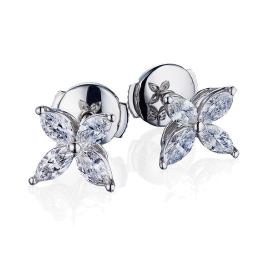 Серьги Tiffany & Co Victoria Earrings Small Size