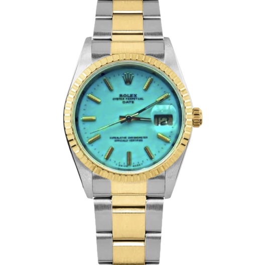 Часы Rolex Date Tiffany custom style 15223fix