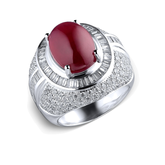 Кольцо No Name White Gold ​​Diamonds Ring 11.4 ct