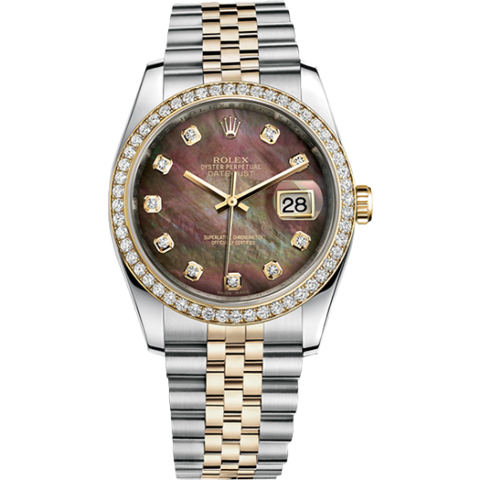 Часы Rolex Datejust 36mm Steel and Yellow Gold 116243