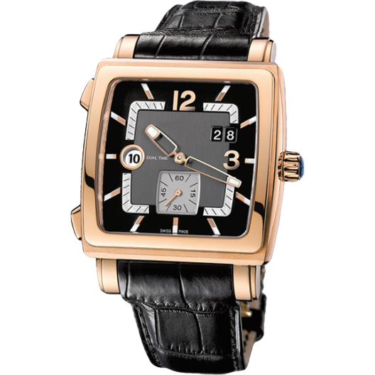 Часы Ulysse Nardin Classical Quadrato Dual Time 246-92/692