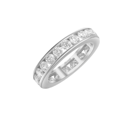 Кольцо с бриллиантом Mercury Classic 2.25 ct MR808/WG/1RD0.10