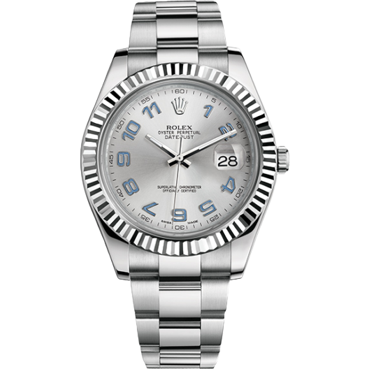 Часы Rolex Datejust II 41mm Steel and White Gold 116334