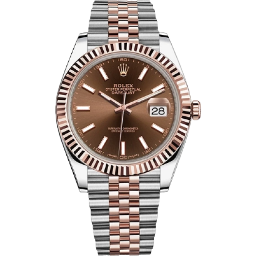 Часы Rolex Datejust 41 mm Oystersteel and Everose Gold 126331
