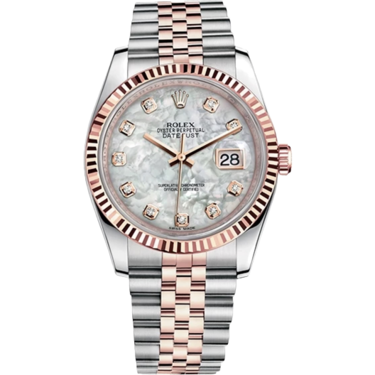 Часы Rolex Datejust 36mm Steel and Everose Gold 116231