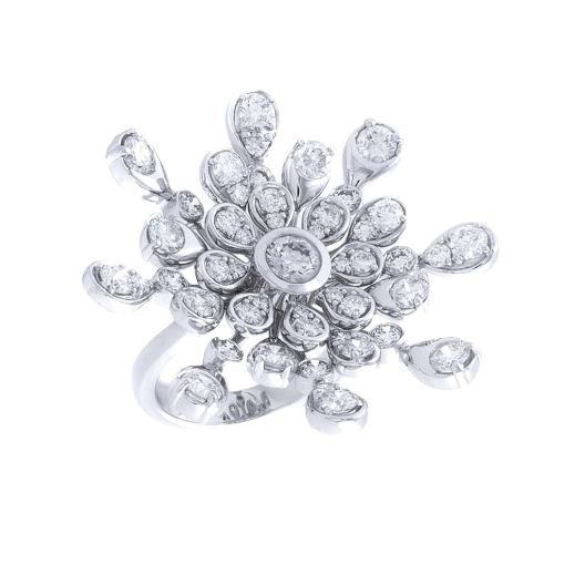 Кольцо No Name White Gold Diamonds Ring 3.35 ct.