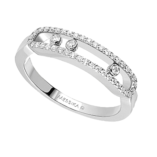 Кольцо MESSIKA Baby Move Pave 04683-WG