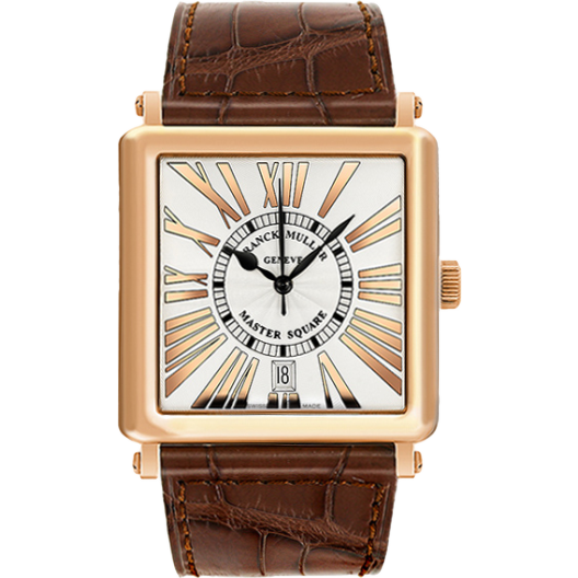 Часы Franck Muller MASTER SQUARE AUTOMATIC MIDSIZE WATCH 6000 H SC DT