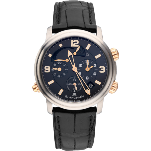 Часы Blancpain Leman GMT Alarm 2041-12A30-63B