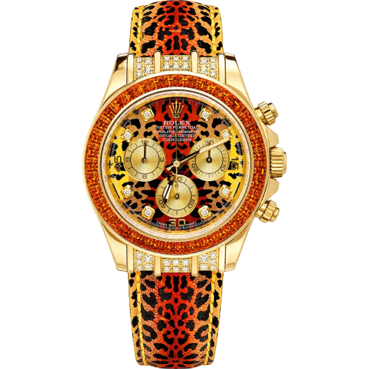 Часы Rolex Daytona Cosmograph 40mm Yellow Gold Custom 116518FIX