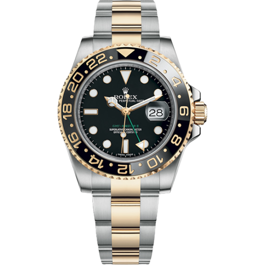 Часы Rolex  GMT-Master II 40 mm Steel and Yellow Gold 116713LN