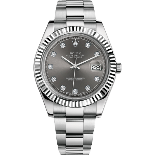 Часы Rolex Dategust II 41mm Steel And White Gold 116334